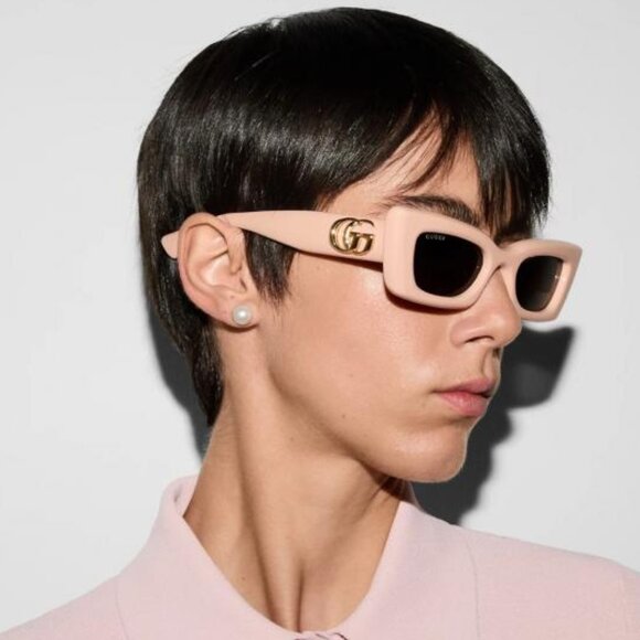 NEW GUCCI GG1827S 005 WOMEN PINK SUNGLASSES GUCCI GG1827S - Picture 1 of 15